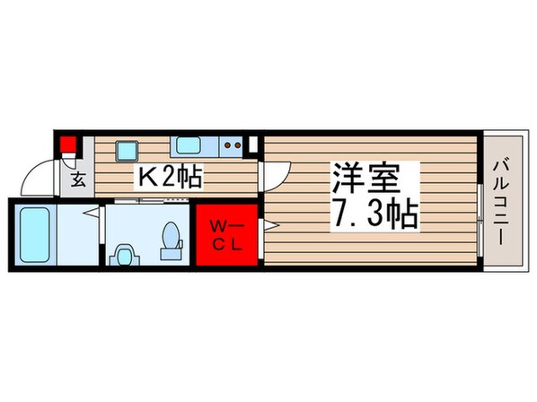 THYME TSUDANUMAの物件間取画像